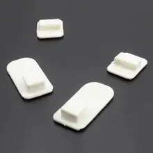 

4Pcs/Set Storage Hook Multifunctional Plastic Novelty Easy to Install Storage Hook Hanger Hook for Hotel