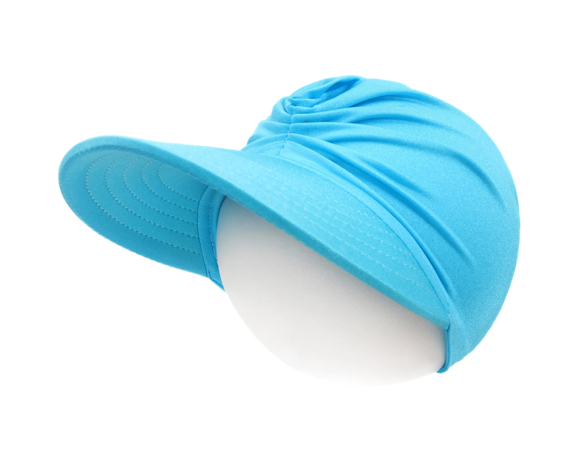 New Kids Girls Summer Sun Hat Ponytail Beach Cap Children's Elastic Hollow Cap Outdoor Sun Visor Hat UV Protection