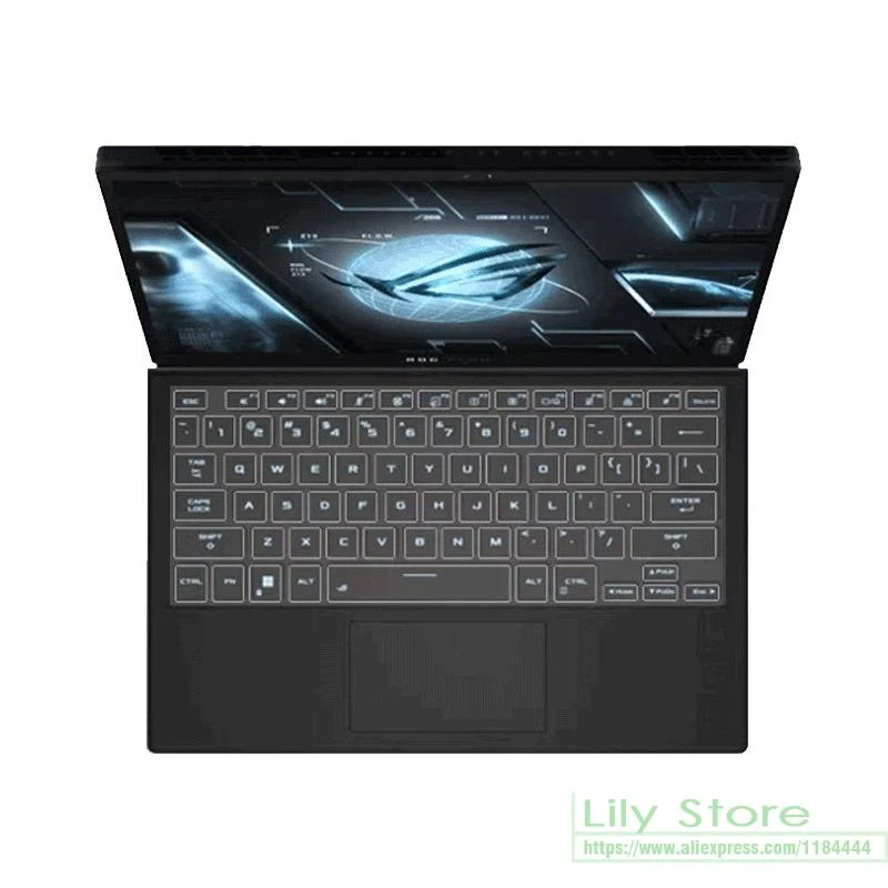 Carbon Vinyl Laptop Sticker Skin Cover For ASUS ROG Flow Z13 (2022) GZ301 13" EB