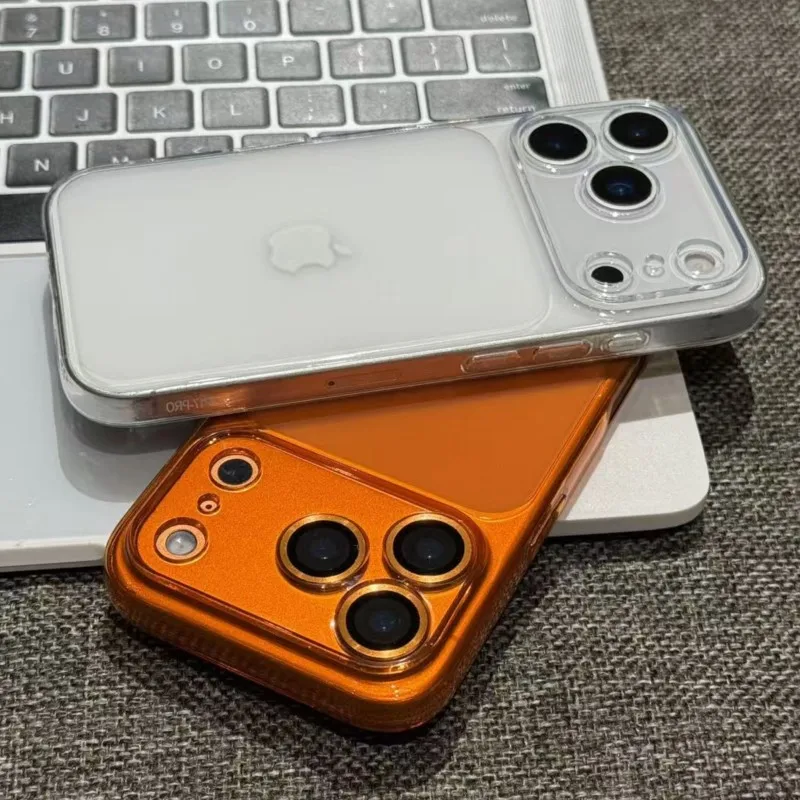 Crystal Clear Shockproof Silicone TPU Phone Case - Soft, Durable, and Protective Bumper Cover