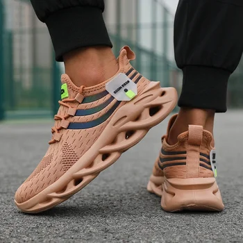 أحذية رياضية خفيفة الوزن جيدة التهوية للرجال ، أحذية رياضية غير رسمية ، منصة شبكية ، جري ، رياضي ، تنس ، مشي ، خارجي 2