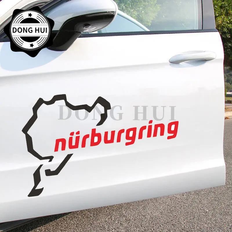 

Racing Track Nurburgring Sticker PVC Stickers Waterproof Off-road Vehicle Motorcycle Refrigerator Helmet Laptop Decorative Decal