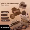 Mini Finger Powder Puff 6 Piece/Pack Makeup Powder Puff Loose Super Soft Makeup Blender Puff Air Cushion Foundation Sponge Tool 2