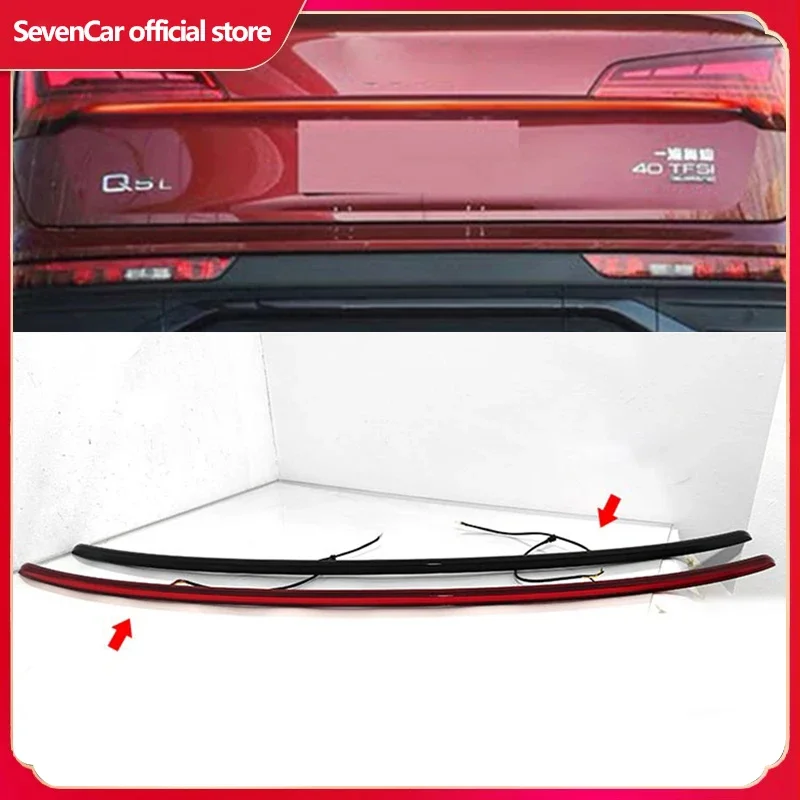 

Through trunk tail light Fit for audi Q5 2021-2022 rear lamp modified streamer through tail light LED turn signal width light