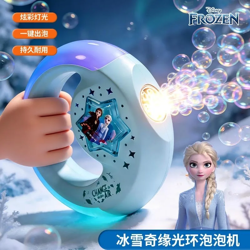 오리지널 디즈니 인어공주 버즈 라이트이어 토이 스토리 버블 장난감(음악과 조명 포함)