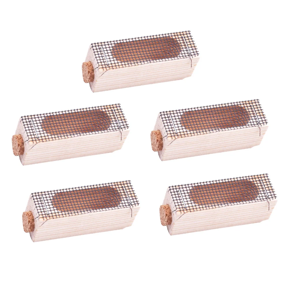 

5pcs Apiculture Cage Bee Control Cage Beekeeping Tool Beekeeping Equipment