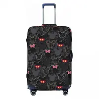 Mickey Mouse Graffiti Suitcase Cover Travel Protection Holiday Strectch Luggage Accesories 1