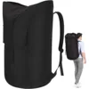 Large Capacity Dirty Laundry Backpack Hanging Laundry Backpack Organizer Multifunctional Travel Backpack Moving Dust Storage Bag 1
