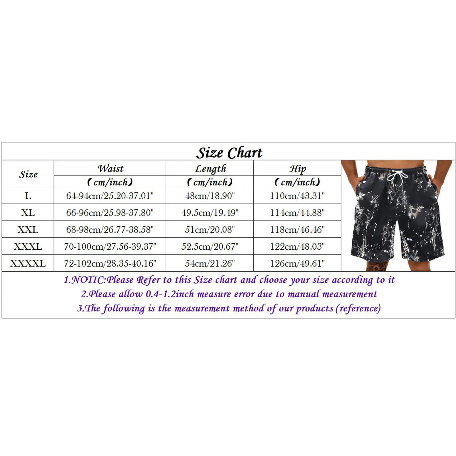 Summer Printed Beach Shorts For Men Fashion Sports Cargo Pants Straight Leg Loose Shorts Drawstring Elastic Waisted Trousers 5