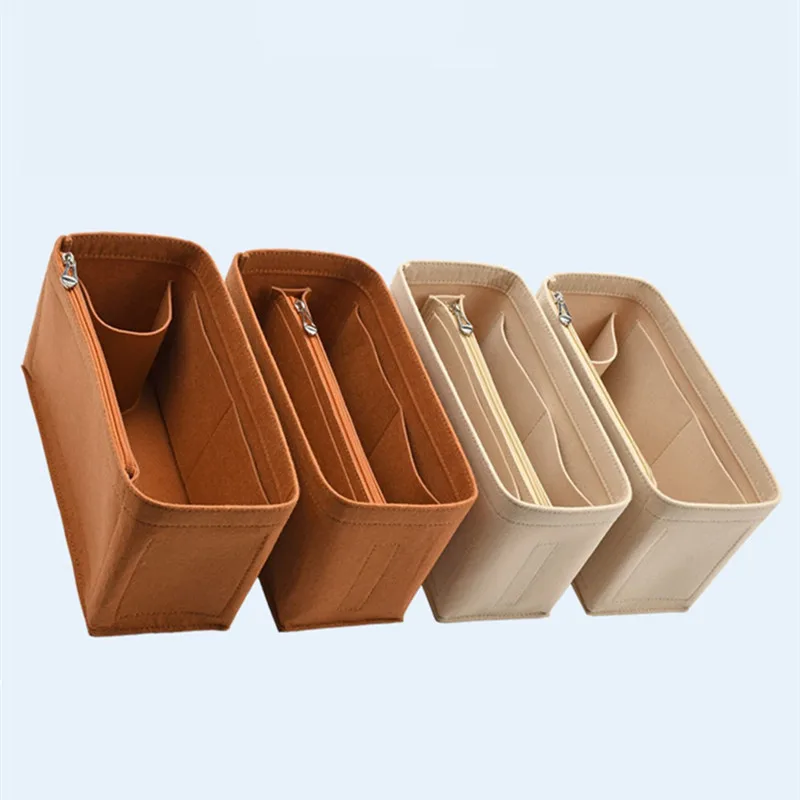  Bayswater Inner Organizer Bag Lightweight Storage Cuion pe Cosmetic Bag Pure Color Home Organization Accories