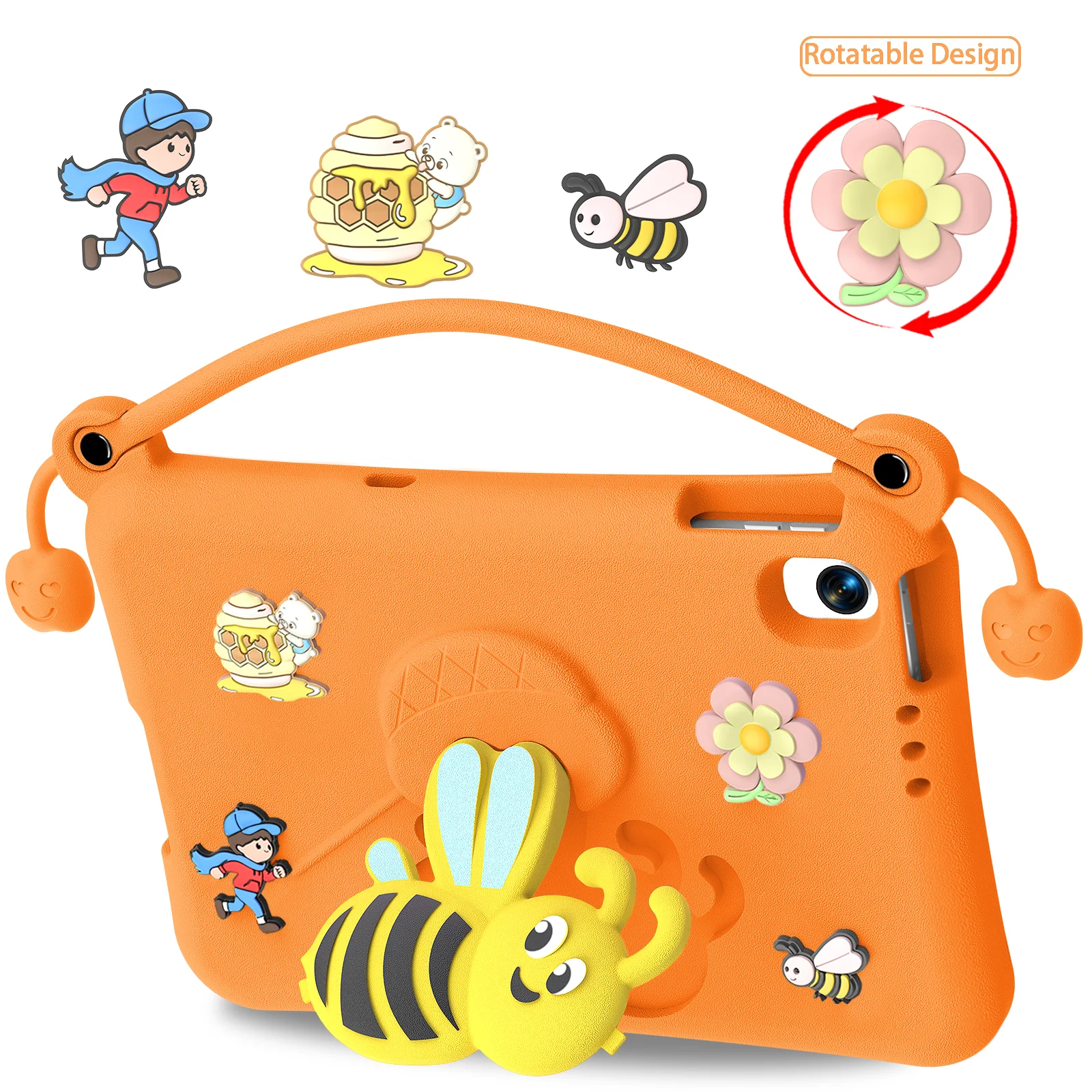 Children's Lightweight EVA Shockproof Protective Tablet Case