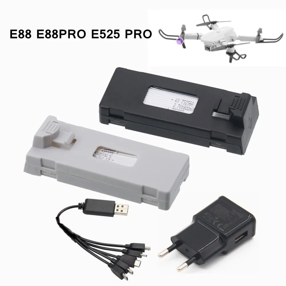 

3,7 в 1800 мА/ч аксессуары для аккумулятора радиоуправляемого дрона E88 E88PRO Ls-E525 E525 PRO Mini Uav батарея специального назначения 1800 мА/ч Запчасти для радиоуправляемого дрона зарядное устройство
