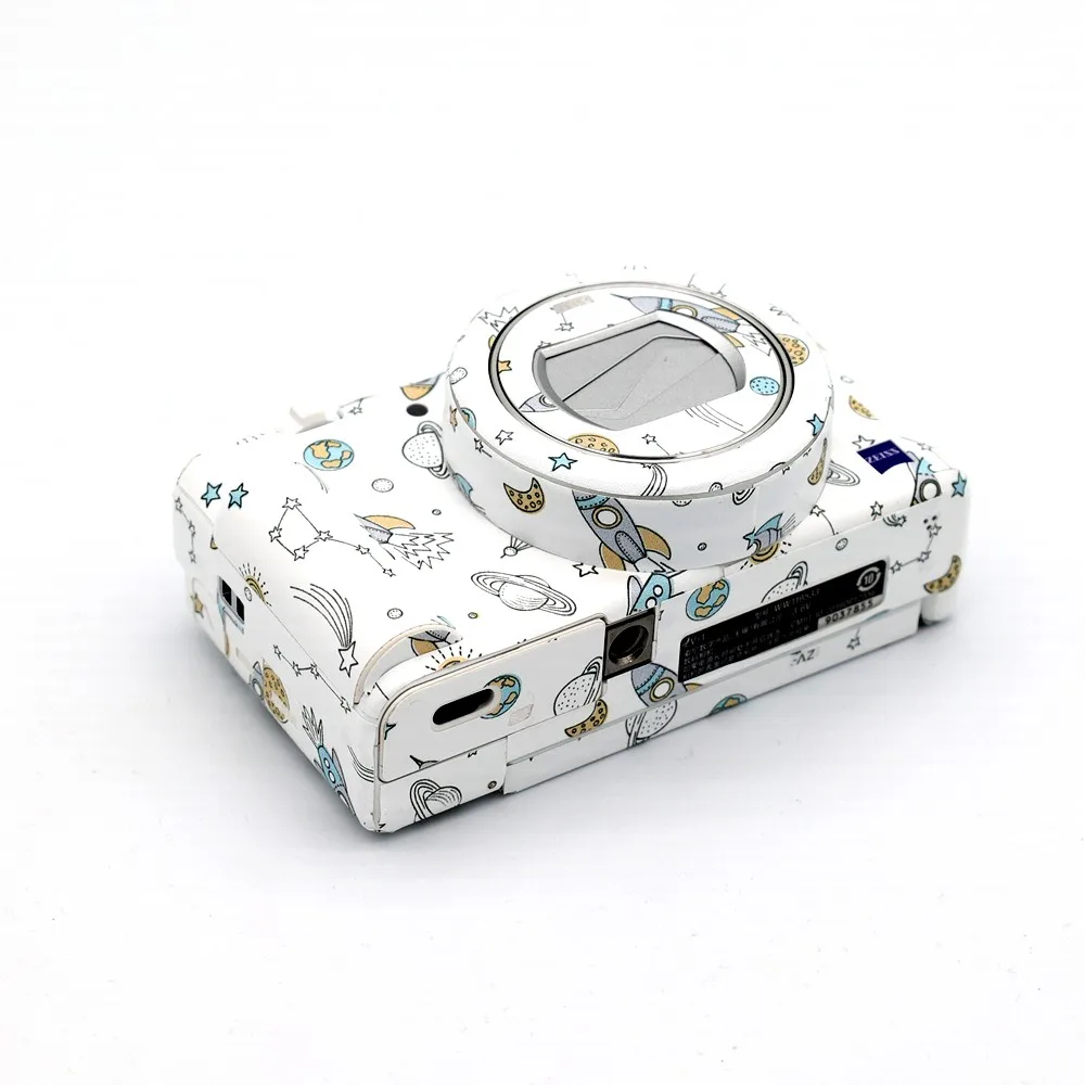 Pellicola Adesiva Protettiva Per La Pelle Della Fotocamera Antigraffio Per Sony Rx100 Ii Iii V Va Vi Vii M5 M6 Zv1 Zv-1 Zv-1M2 Zv-E1 Zve10 Coat Wrap
