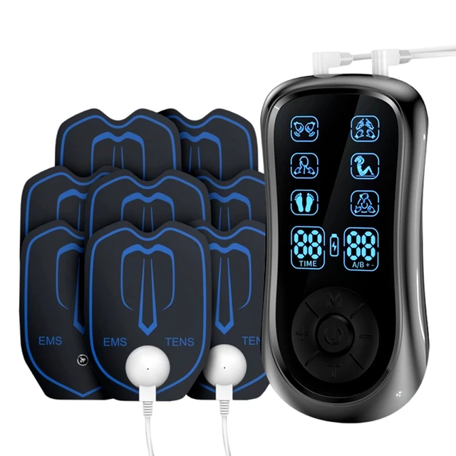 Masajeador Electrodos Tens Electroestimulador Fisioterapia - PRO Accesorios