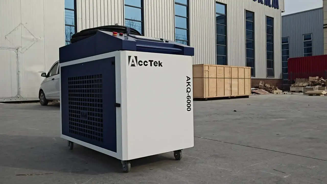 Машина для лазерной очистки Max 6000W Ручной лазерный очиститель ржавчины металла