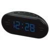 220V EU Plug AM FM Dual Frequency Radio Alarm Clock Digital LED Clock Luminous Snooze Electronic Table Clock - Home Essentials 1