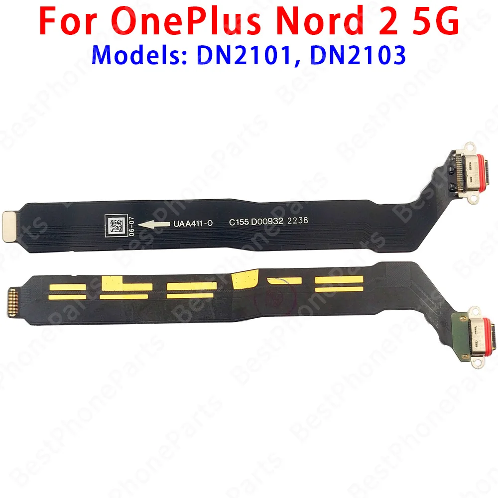 OnePlus Nord Nord2 Nord2T Nord3 Nord4 Nord5용 PCB 베이스 충전기 커넥터 USB 충전 도크 포트 플렉스 케이블 회로 기판