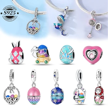 925 Silver Easter Charms 1