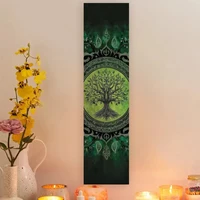 Tree of Life Healing Chakras Wall Decoration Tapestry Chakra Meditation Vertical Tapestry Colorful Spiritual Aesthetic Tapestry - Image 2
