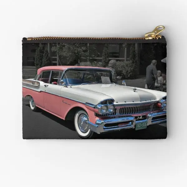

1957 Mercury Monterey сумка на молнии для женщин и мужчин, карманная упаковка, косметическое нижнее белье для монет, денег, ключей, чистый кошелек, носки, трусики