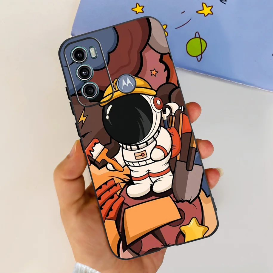 Cute Astronaut Shockproof Phone Case Cover