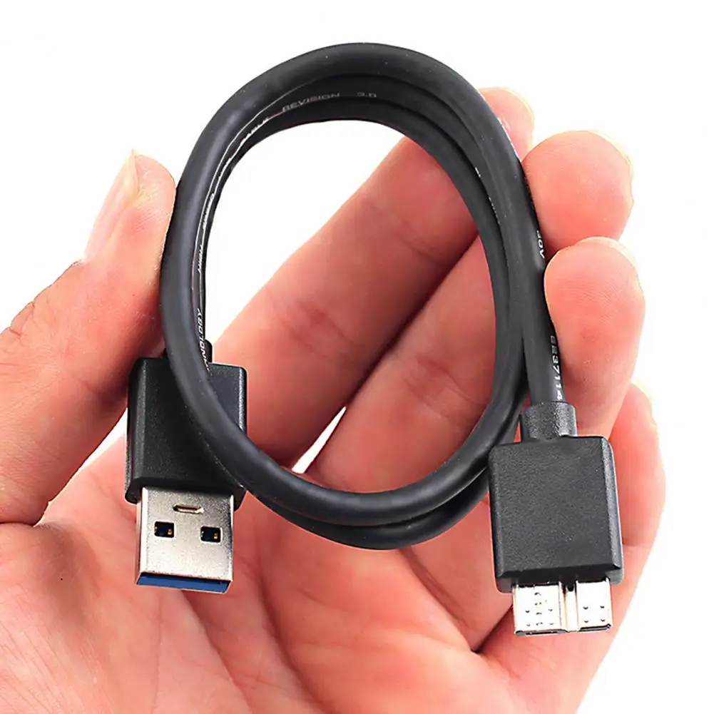Hard Disk Drive Cable USB 3.0 A Male to Micro B Male High Speed Data Cable Adapter Hard Disk Drive Adapter