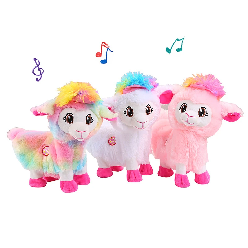 Plush Electric Baby Music Funny Toys Pets Alive Boppi the Booty Shakin's Llama,Alpacas Who Shake Their Heads and Twist Buttocks