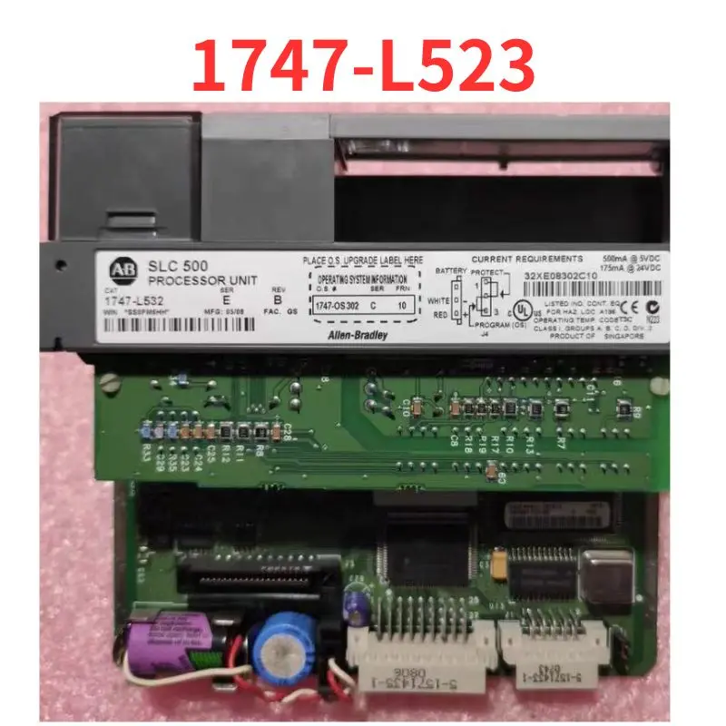 

Second-hand 1747-L523 module test OK Fast Shipping