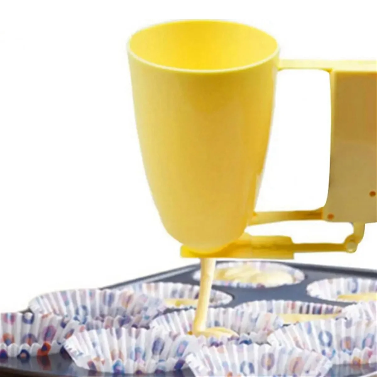 Middle Eastern Meatball Maker Handheld Batter Dispenser Meatball Maker Yellow