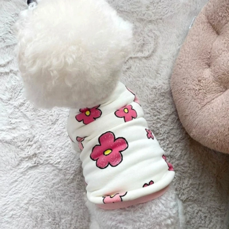 Primavera New Pet Teddy Bears Cherry Vips Gatti Cani Di Piccola Taglia Gonne Vestiti Coppie Indossano
