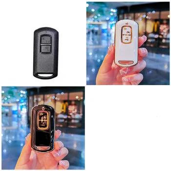 Cover chiate/telecomando per HONDA 2016 PCX 125 Adv 150 PCX Hybrid moto Remote Key - Placcatura TPU Key Shell Set proteggi la custodia della chiave del motore per HONDA 2016