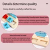 Children's clock teaching aids, educational toys, kindergarten time learning cognition, baby enlightenment gift 5