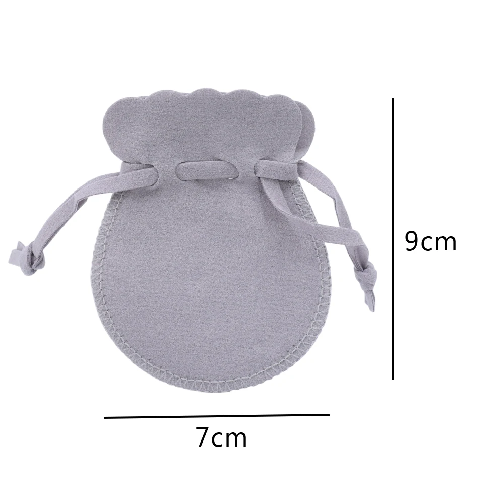Grandi 20 Sacchetti Velluto Con Coulisse 9x7cm Blu - Per Gioielli, Caramelle, Matrimoni, Riutilizzabili Sacchetti In Velluto