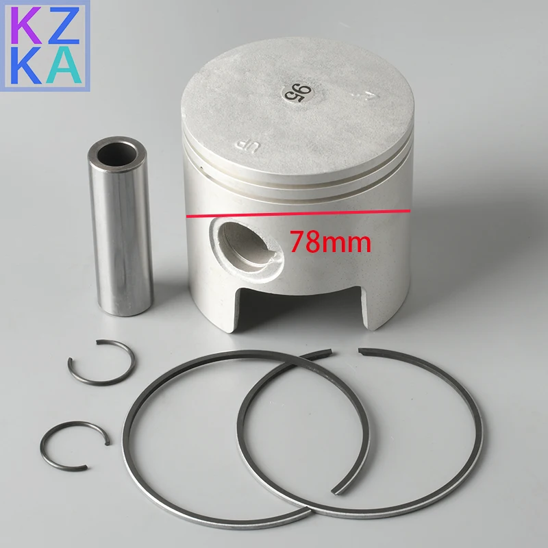 야마하 40G 40J 40HP용 아웃보드 모터 피스톤 키트 (표준) 6F5-11631-00 직경78mm 6F6-11631-00 6F511631 보트 엔진 부품
