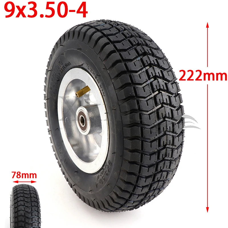 Gomma 9x3 504 Pneumatico Solido Per Veicolo Elettrico Lunga