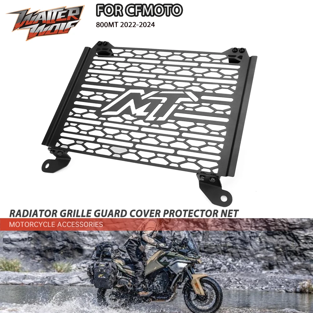

For CFMOTO 800MT 800 MT 2022 2023 2024 Motorcycle Radiator Grille Guard Cover Protector Net Protection