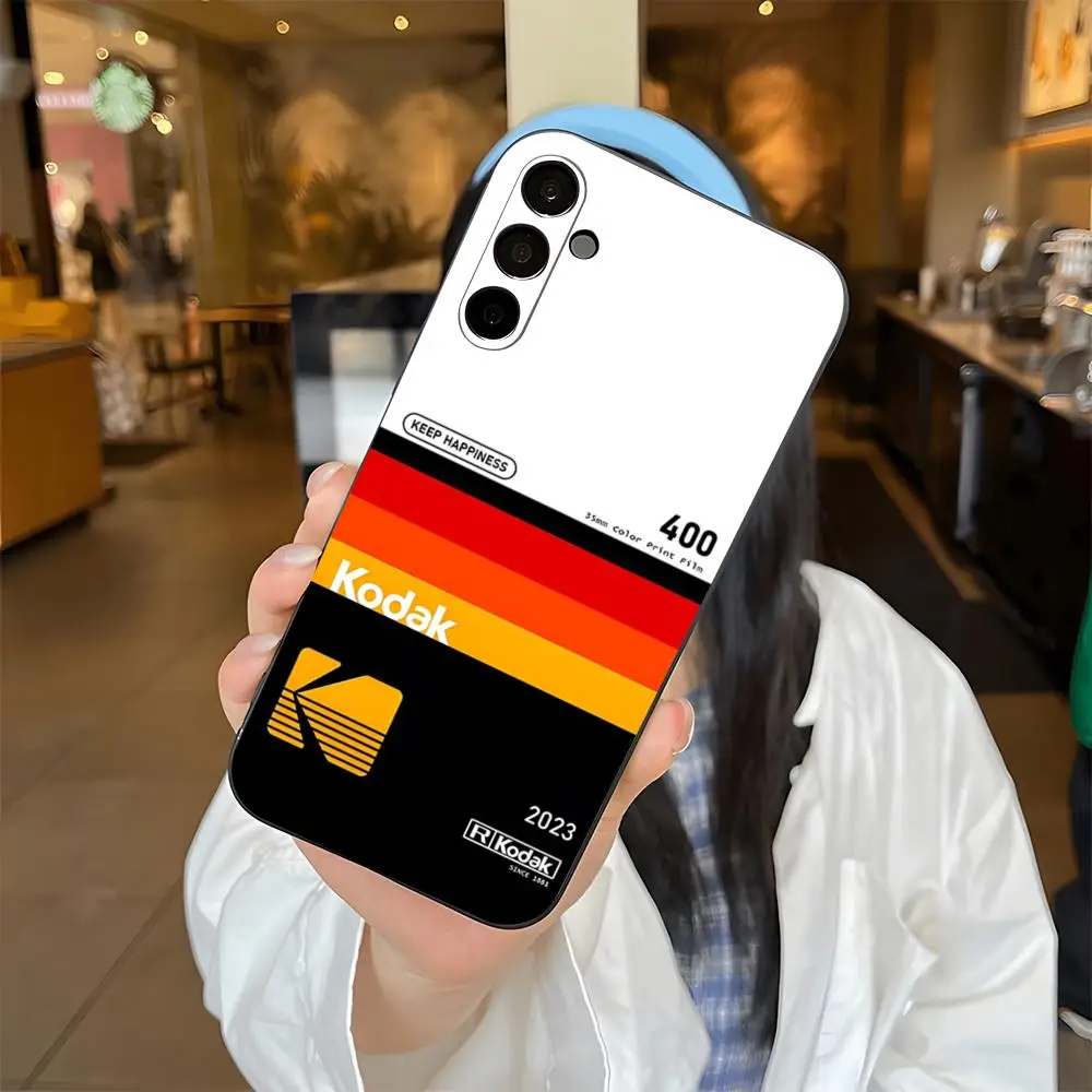 Klassische Marke K-KodaksES Handyhülle für Samsung S26 S25 Edge S24 S23 S22 S21 S20 Ultra Plus Fe Galaxy Silikonhülle