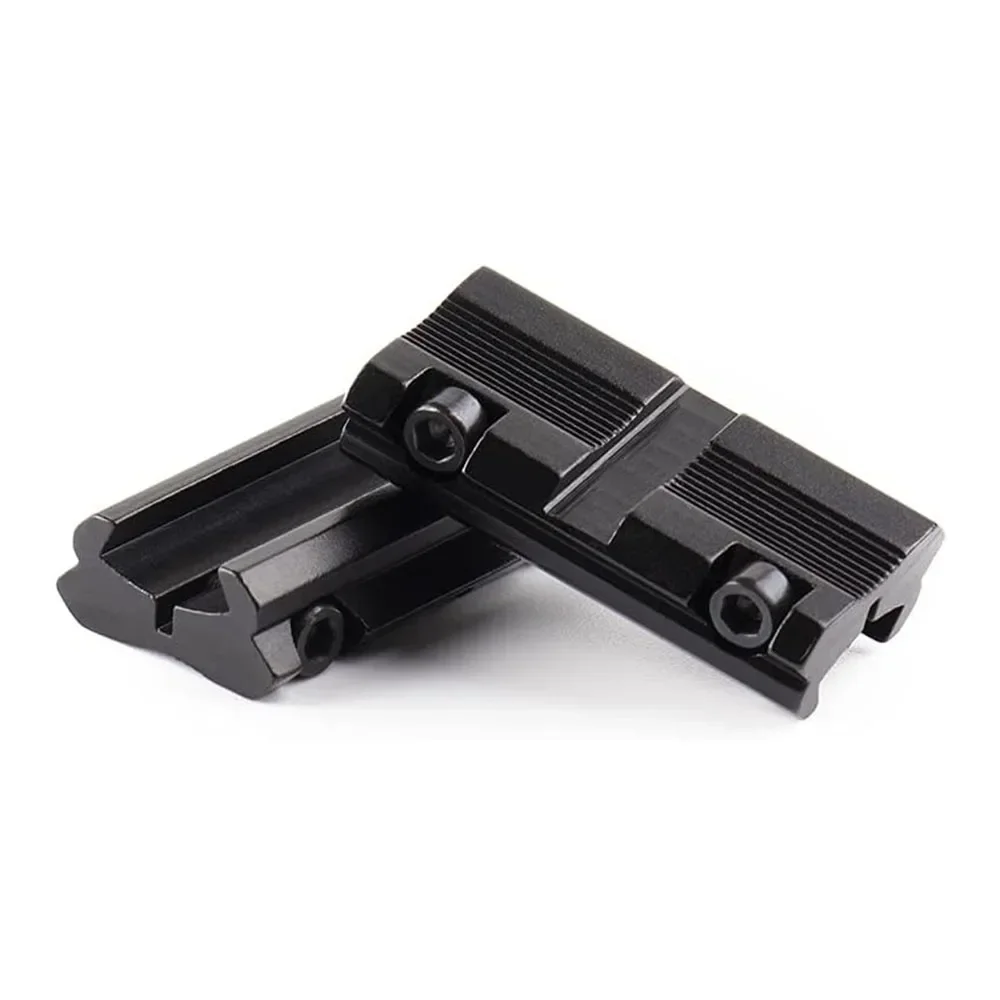 Scope mount adapter Scope Adapter Mount Base 11mm Dovetail to 20mm Weaver Picatinny Rail Mount Converter 9.5mm -10mm Dovetail 2Pcs