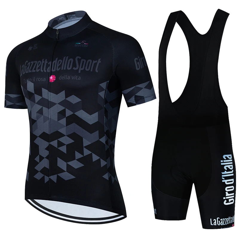 Tour De Giro D'ITALIA Cycling jersey Sets Mens Cycling Clothing Summer Short Sleeve Quick-dry MTB bike suit Ropa Ciclismo cycling jersey set cycling jersey cycling suit