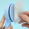 Cats Brush for Shedding Long Short Hair Self Cleaning Pet Slicker Brush Cat Grooming Massage Brushes Dog Grooming Comb 4