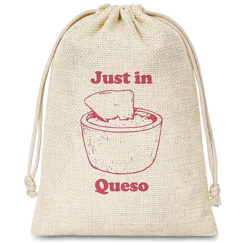 20 Pezzi Kit Per Postumi Di Una Sbornia Sacchetti Regalo-Kit Per Il Recupero Di Sopravvivenza-Sacchetti Regalo In Cotone A Tema Queso Con Coulisse-Fie