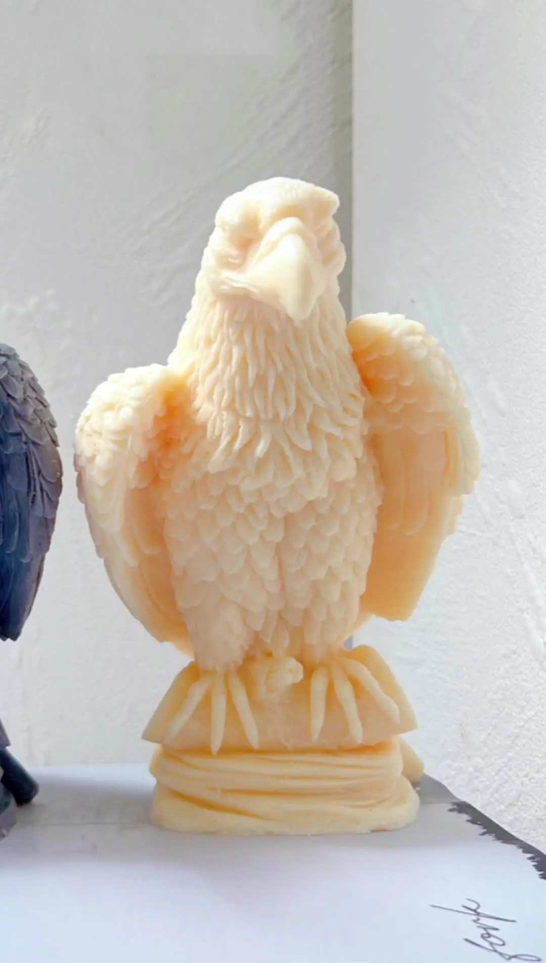 Eagle Silicone Mold For Resin Crafts – Coaster & Pendant Mold With Forest Scene – DIY Sculpture & Wall Art Making - View #3