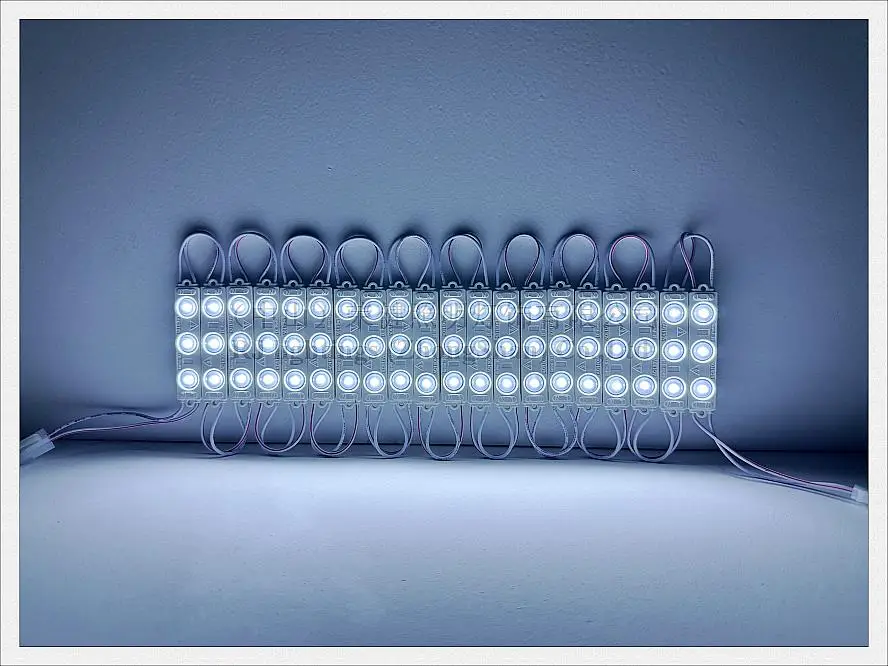 220V 110V LED Light Module for Sign 1.8W SMD 3030 3 led IP65 76mm*15mm Super Bright Each Module can Cut no Need of Transformer
