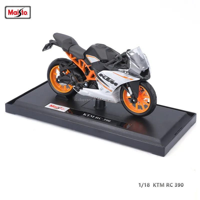 Maisto 1:18 KTM RC 390 CBR1000RR-R 2021 YZF-R1 Naked V4 S  YAMAHA MT-07 2018 motorcycle motorcycle Model collection gift toy image_1