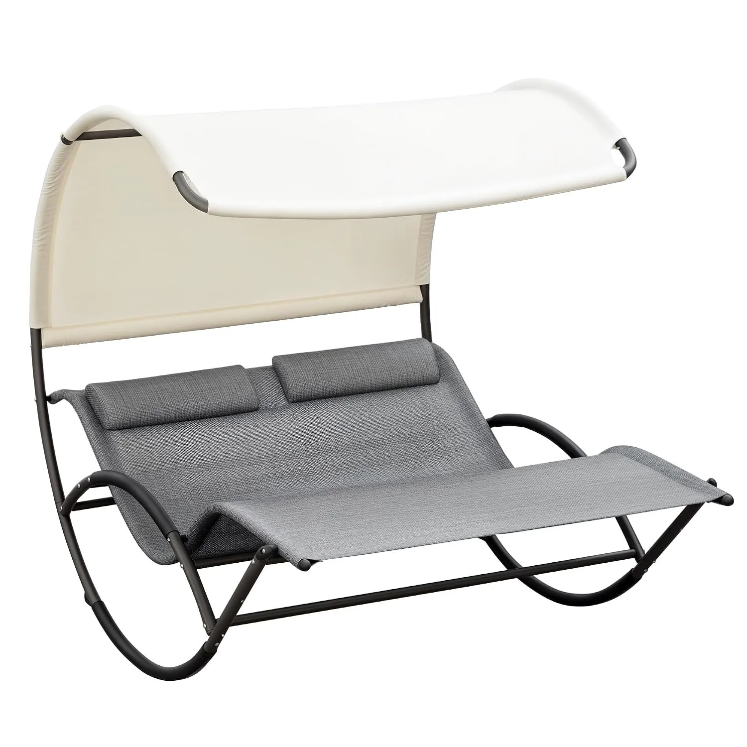 Double Rocking Chaise Lounge 6