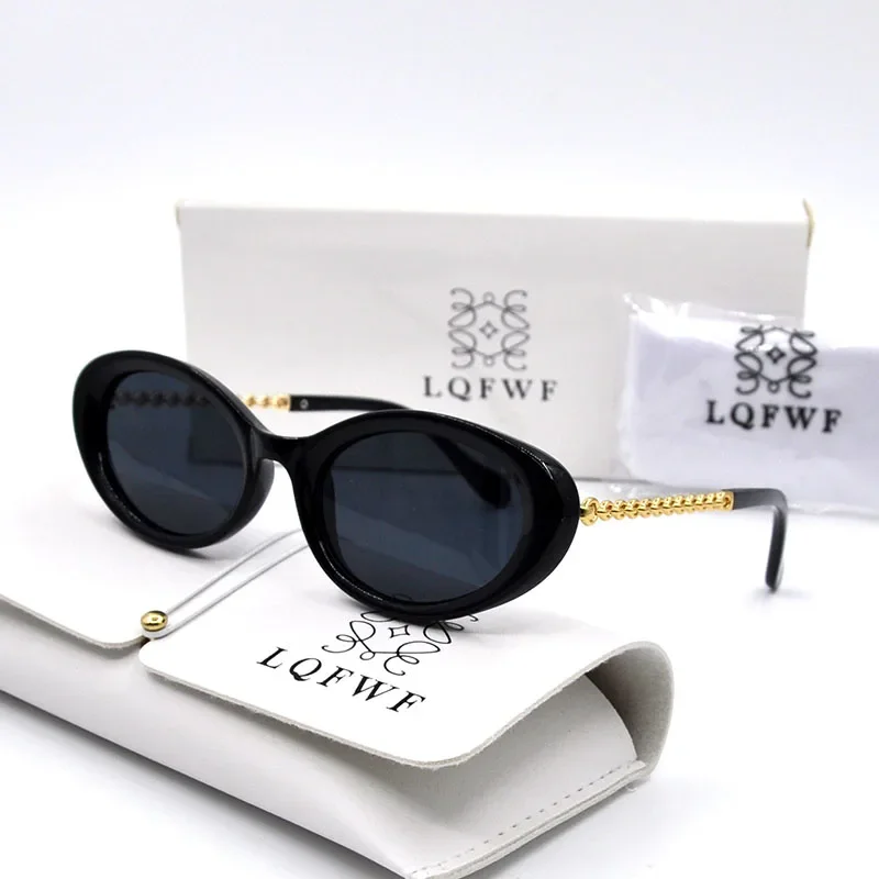 

Новые овальные поляризационные солнцезащитные очки сексуальная мода простые Индивидуальные Дизайнерские Брендовые женские солнцезащитные очки для вождения и путешествий