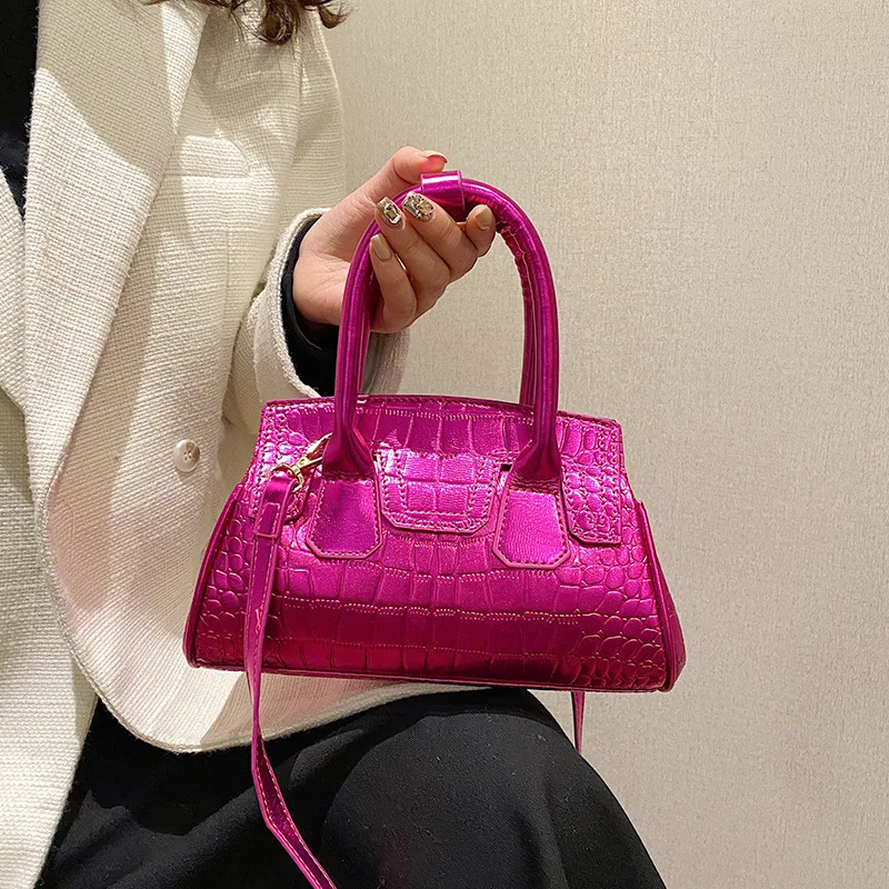 

Candy Color Women Handbags Luxury Alligator Shoulder Bag Pattern Crossbody Bags for Women 2023 Fashion Designer Bag Shopper Tote