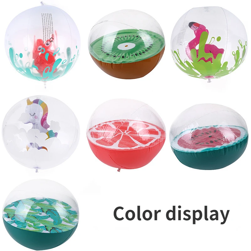 Swimming Pool Toys 1 Pc Unicorn Flamingo Inflatable Toys Beach Ball Float Swimming Ring Summer Water Pool Party Accessories