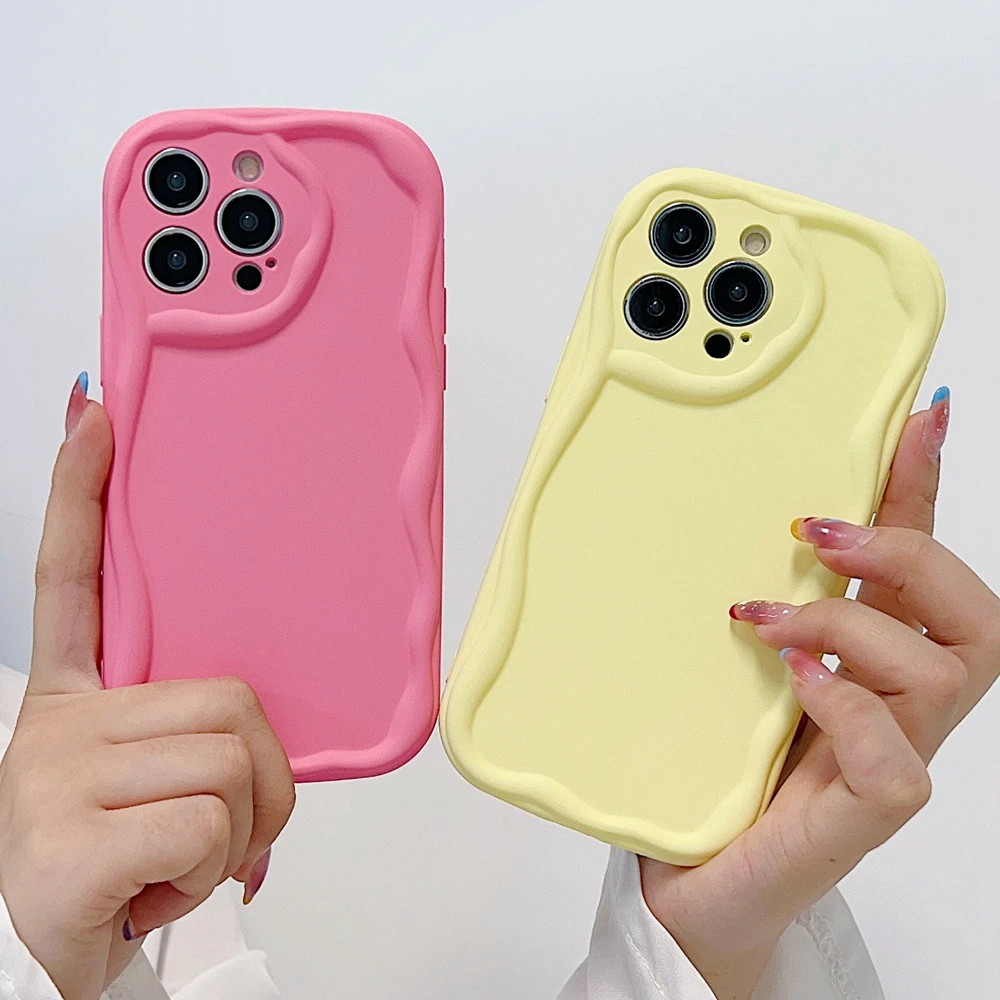 Silicone Phone Case on for Realme C53 C55 C35 C51 C33 C31 C30 C25Y C21Y  C25S C20 C11 C12 C15 Cases Smooth Solid Color Soft Cover