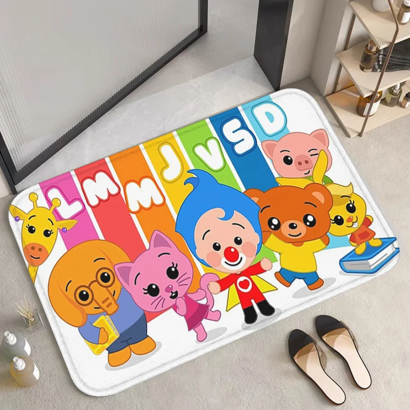 

P-Plim Plim Rug for Bed Room Floor Carpet Home Prayer Mat Bath Mats Carpets Doormat Entrance Door Custom Rugs Foot Kitchen House